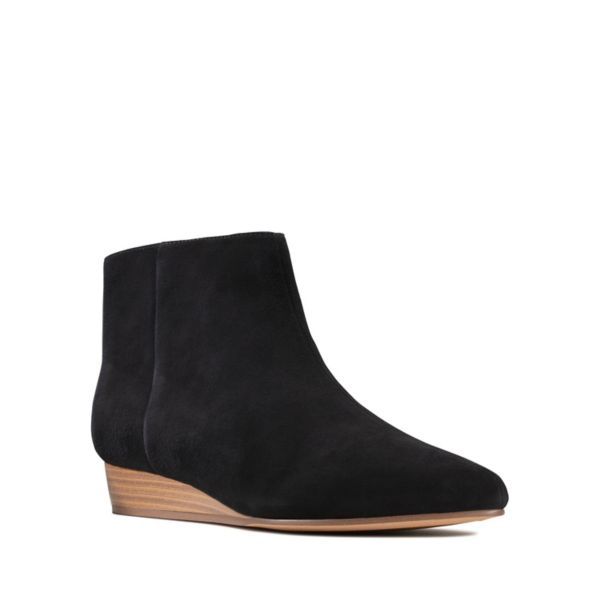 Clarks Womens Sense Belle Ankle Boots Black | UK-4908635